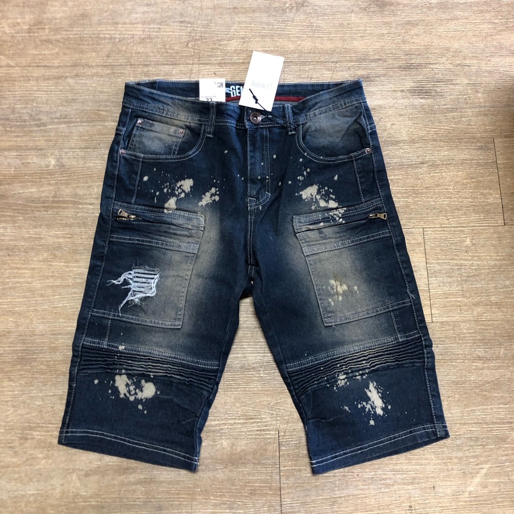 Genuine dark indigo